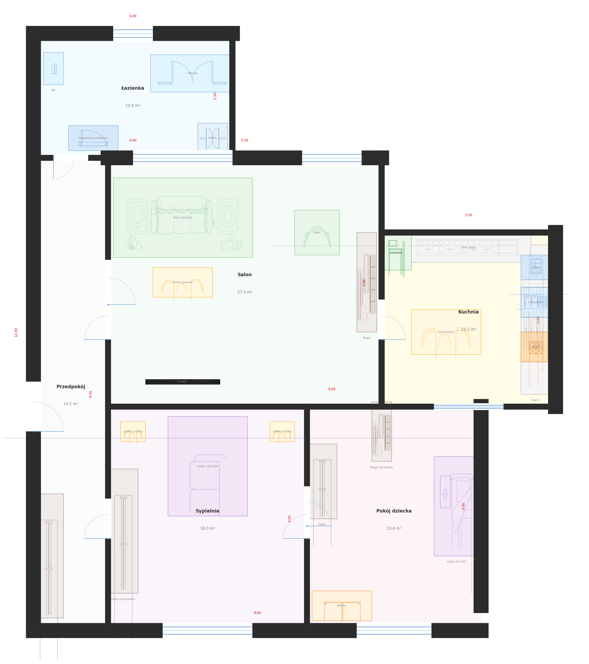 Mieszkanie M4 75m² - rodzinne